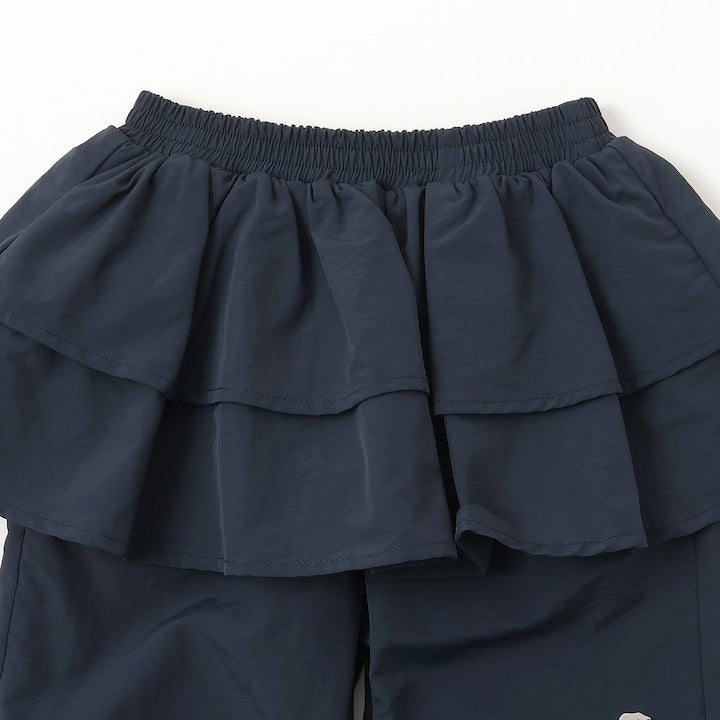 Japanese children's clothing Ly# mine tank top and shorts set 100-150cm girls summer TOPS PANTS 