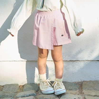 Japanese children's clothing Ly# mine tank top and shorts set 100-150cm girls summer TOPS PANTS 