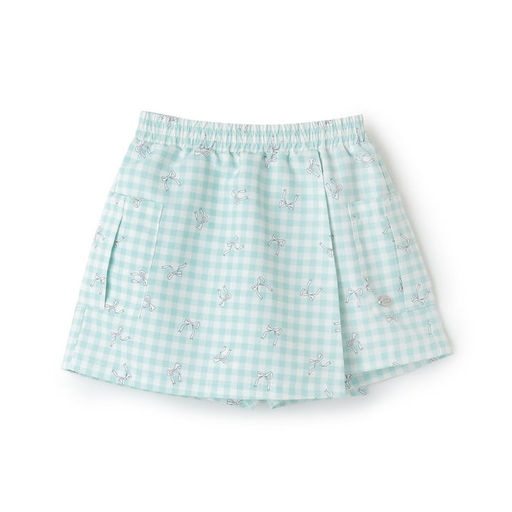 Japanese children's clothing Ly# mine tank top and shorts set 100-150cm girls summer TOPS PANTS 