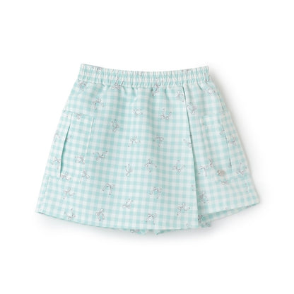 Japanese children's clothing Ly# mine tank top and shorts set 100-150cm girls summer TOPS PANTS 