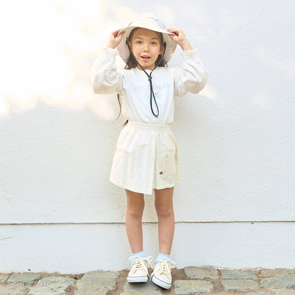 Japanese children's clothing Ly# mine tank top and shorts set 100-150cm girls summer TOPS PANTS 