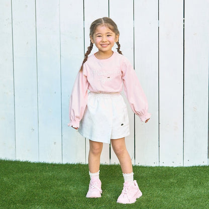 Japanese children's clothing Ly# mine tank top and shorts set 100-150cm girls summer TOPS PANTS 