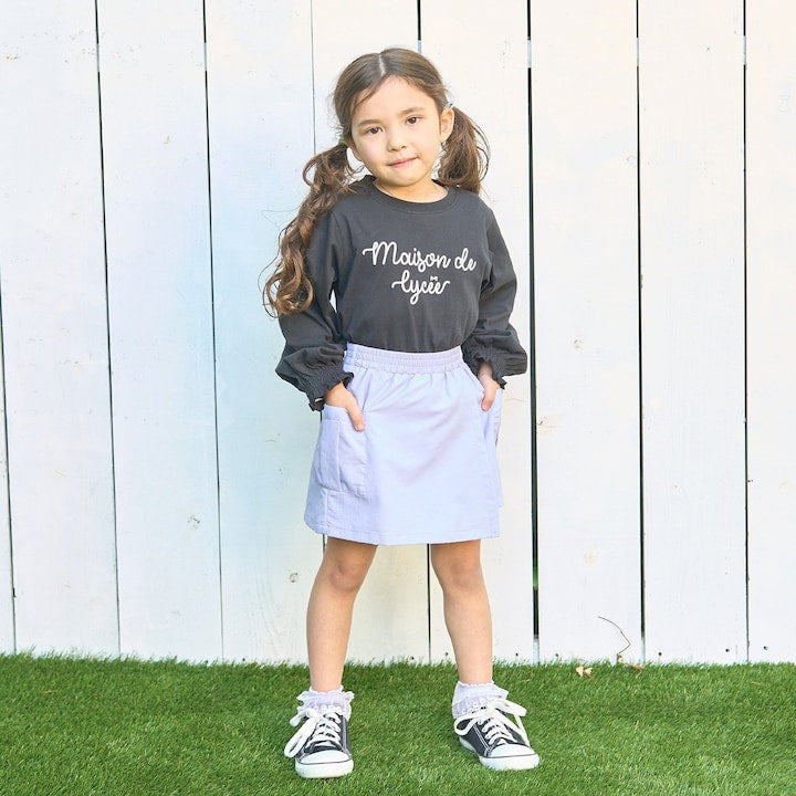 Japanese children's clothing Ly# mine tank top and shorts set 100-150cm girls summer TOPS PANTS 