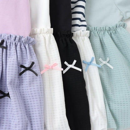 Japanese children's clothing Ly# mine tank top and shorts set 100-150cm girls summer TOPS PANTS 