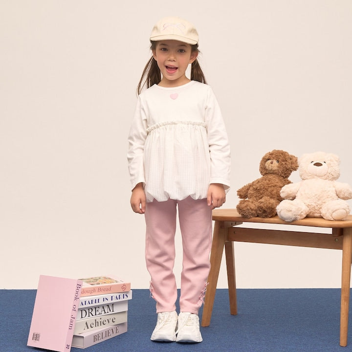 Japanese children's clothing Ly# mine tank top and shorts set 100-150cm girls summer TOPS PANTS 