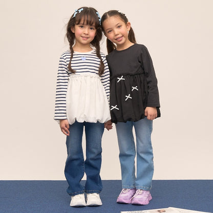 Japanese children's clothing Ly# mine tank top and shorts set 100-150cm girls summer TOPS PANTS 
