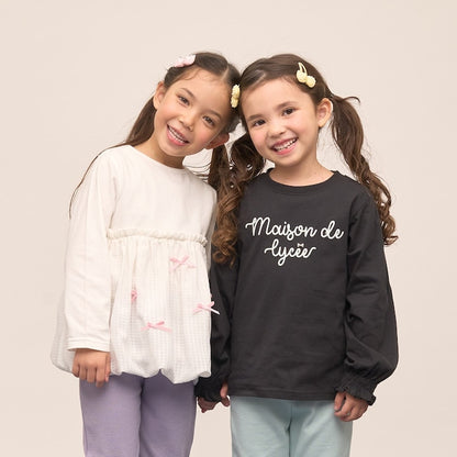 Japanese children's clothing Ly# mine tank top and shorts set 100-150cm girls summer TOPS PANTS 