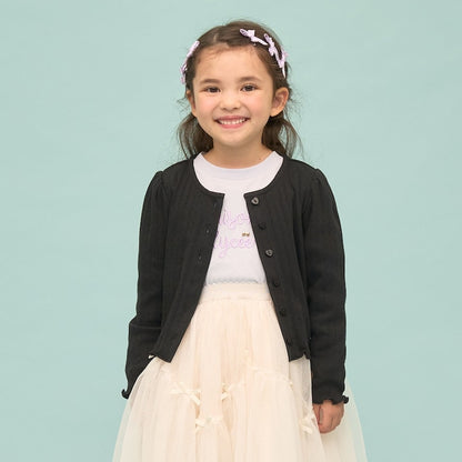日本童裝 Ly# mine 防UV【可調節溫度】圖案網眼外套 100-150cm 女童款 夏季 OUTERWEAR