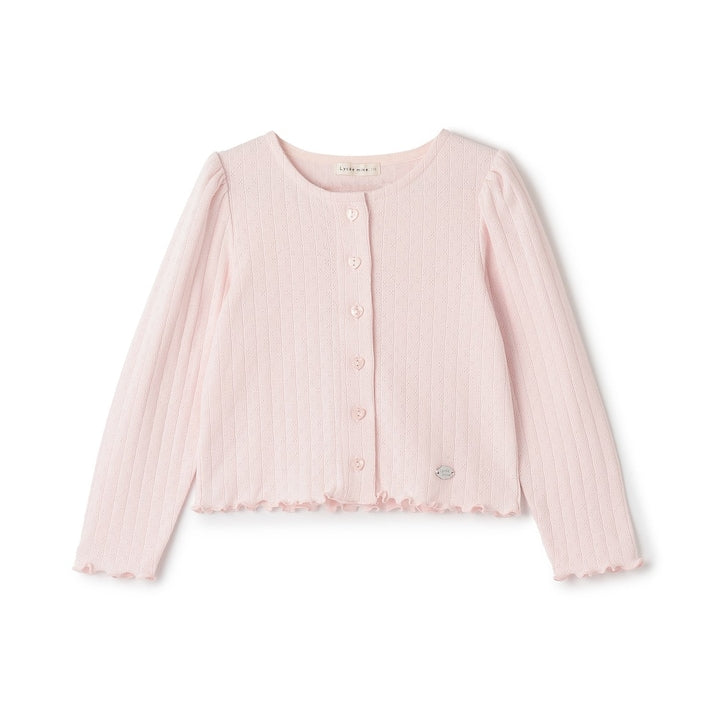 日本童裝 Ly# mine 防UV【可調節溫度】圖案網眼外套 100-150cm 女童款 夏季 OUTERWEAR