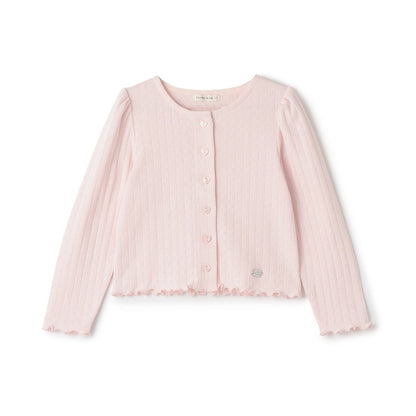 日本童裝 Ly# mine 防UV【可調節溫度】圖案網眼外套 100-150cm 女童款 夏季 OUTERWEAR