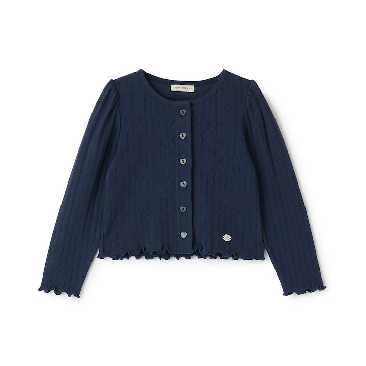 日本童裝 Ly# mine 防UV【可調節溫度】圖案網眼外套 100-150cm 女童款 夏季 OUTERWEAR
