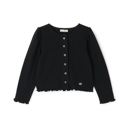 日本童裝 Ly# mine 防UV【可調節溫度】圖案網眼外套 100-150cm 女童款 夏季 OUTERWEAR