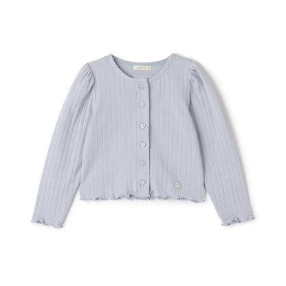 日本童裝 Ly# mine 防UV【可調節溫度】圖案網眼外套 100-150cm 女童款 夏季 OUTERWEAR