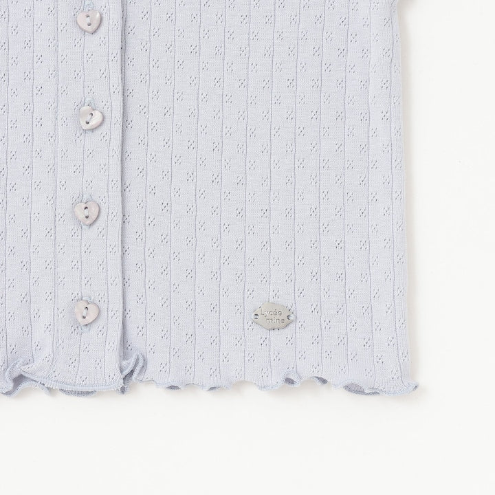 日本童裝 Ly# mine 防UV【可調節溫度】圖案網眼外套 100-150cm 女童款 夏季 OUTERWEAR