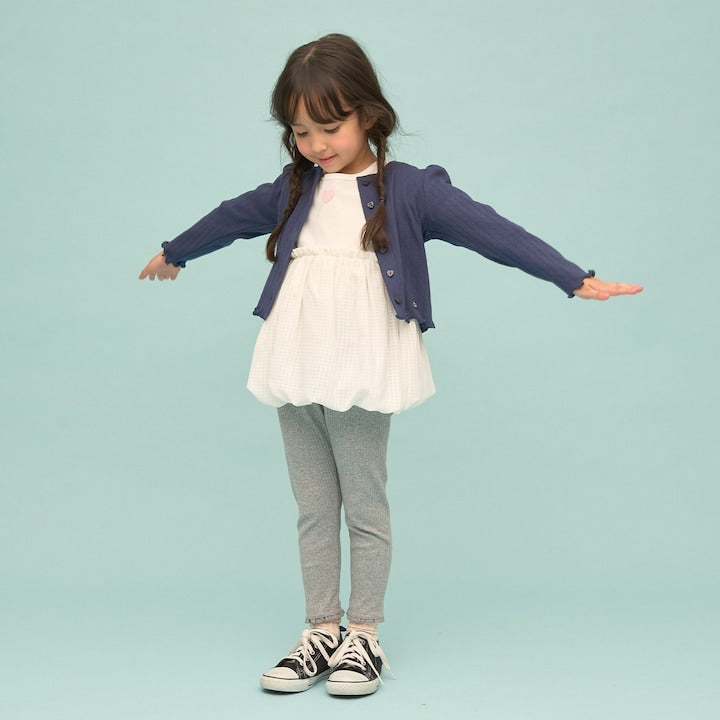 日本童裝 Ly# mine 防UV【可調節溫度】圖案網眼外套 100-150cm 女童款 夏季 OUTERWEAR