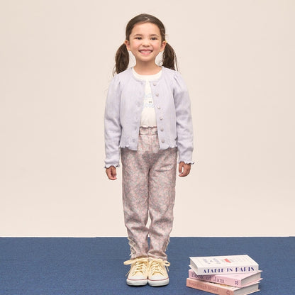 日本童裝 Ly# mine 防UV【可調節溫度】圖案網眼外套 100-150cm 女童款 夏季 OUTERWEAR