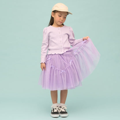 日本童裝 Ly# mine 防UV【可調節溫度】圖案網眼外套 100-150cm 女童款 夏季 OUTERWEAR