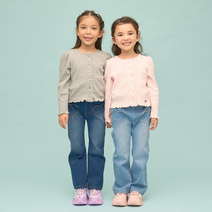 日本童裝 Ly# mine 防UV【可調節溫度】圖案網眼外套 100-150cm 女童款 夏季 OUTERWEAR