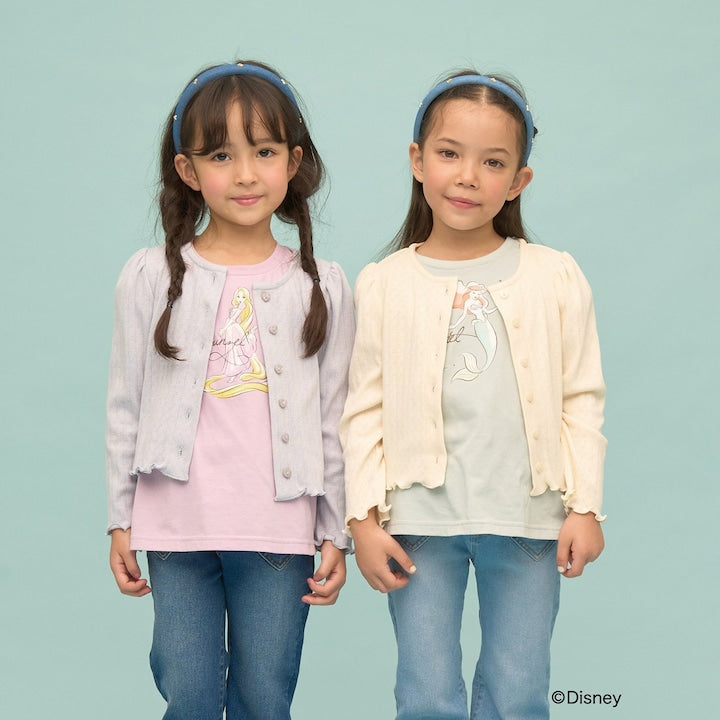 日本童裝 Ly# mine 防UV【可調節溫度】圖案網眼外套 100-150cm 女童款 夏季 OUTERWEAR