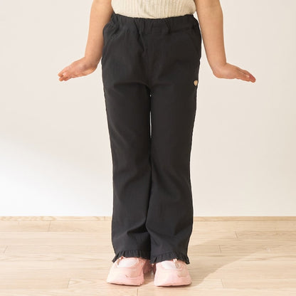 日本童裝 Ly# mine 彈力荷葉邊喇叭褲 100-150cm 女童款 夏季 PANTS