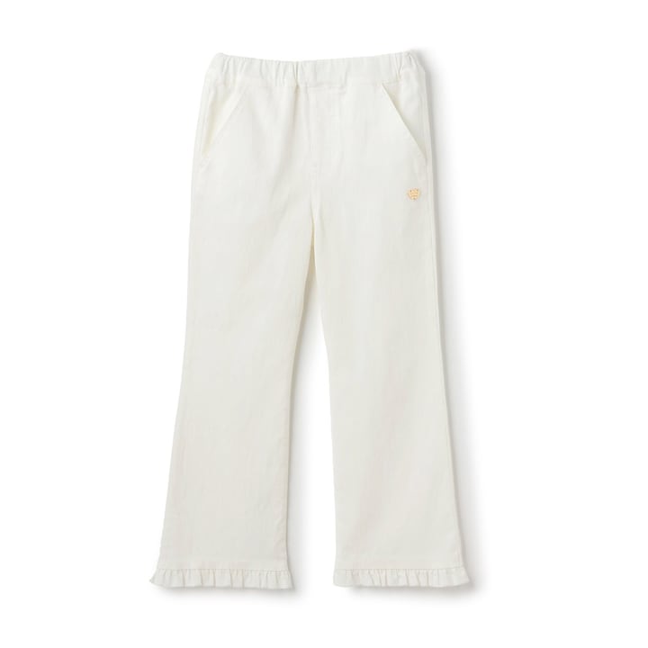 日本童裝 Ly# mine 彈力荷葉邊喇叭褲 100-150cm 女童款 夏季 PANTS
