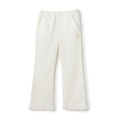 日本童裝 Ly# mine 彈力荷葉邊喇叭褲 100-150cm 女童款 夏季 PANTS