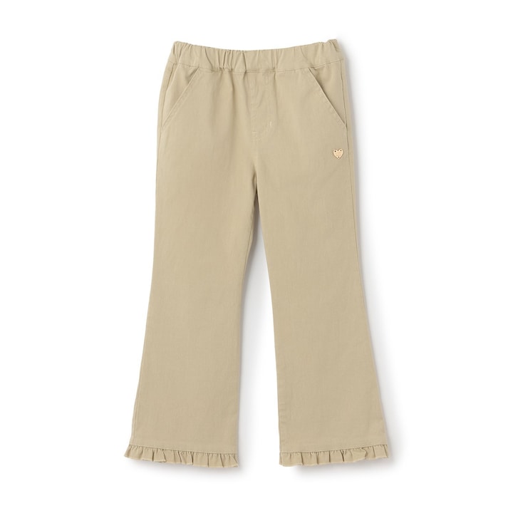 日本童裝 Ly# mine 彈力荷葉邊喇叭褲 100-150cm 女童款 夏季 PANTS
