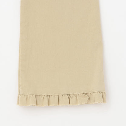 日本童裝 Ly# mine 彈力荷葉邊喇叭褲 100-150cm 女童款 夏季 PANTS