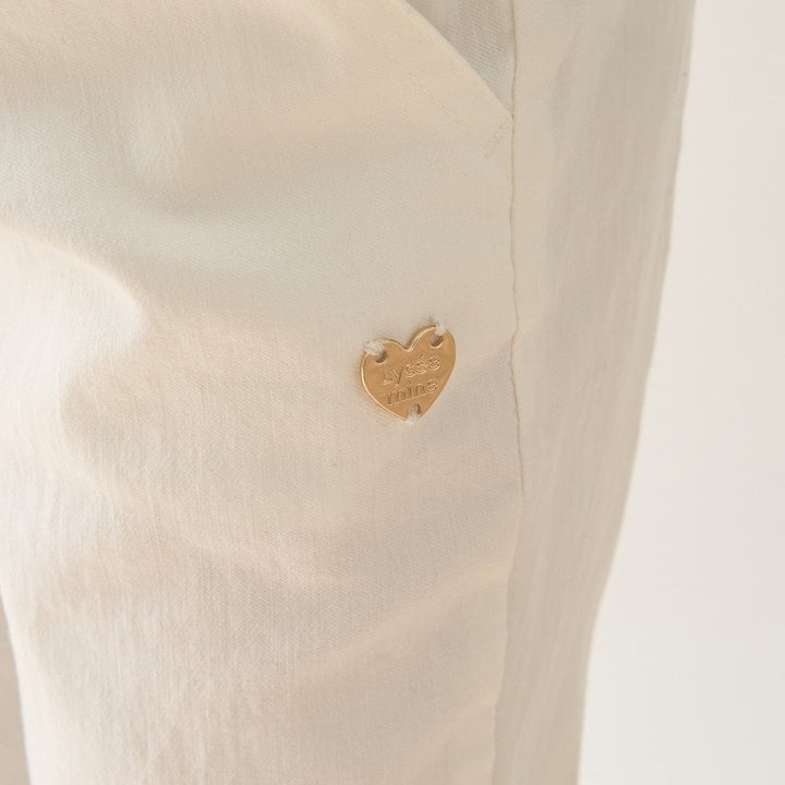 日本童裝 Ly# mine 彈力荷葉邊喇叭褲 100-150cm 女童款 夏季 PANTS