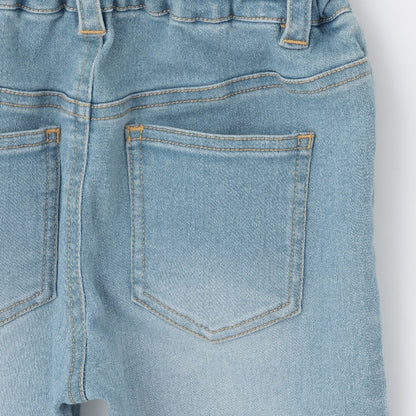 日本童裝 Ly# mine 彈力心形口袋喇叭牛仔褲 100-150cm 女童款 夏季 PANTS