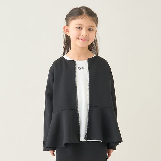 日本童裝 Ly# mine 裙邊圓領外套 100-150cm 女童款 夏季 OUTERWEAR