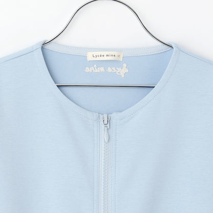 日本童裝 Ly# mine 裙邊圓領外套 100-150cm 女童款 夏季 OUTERWEAR