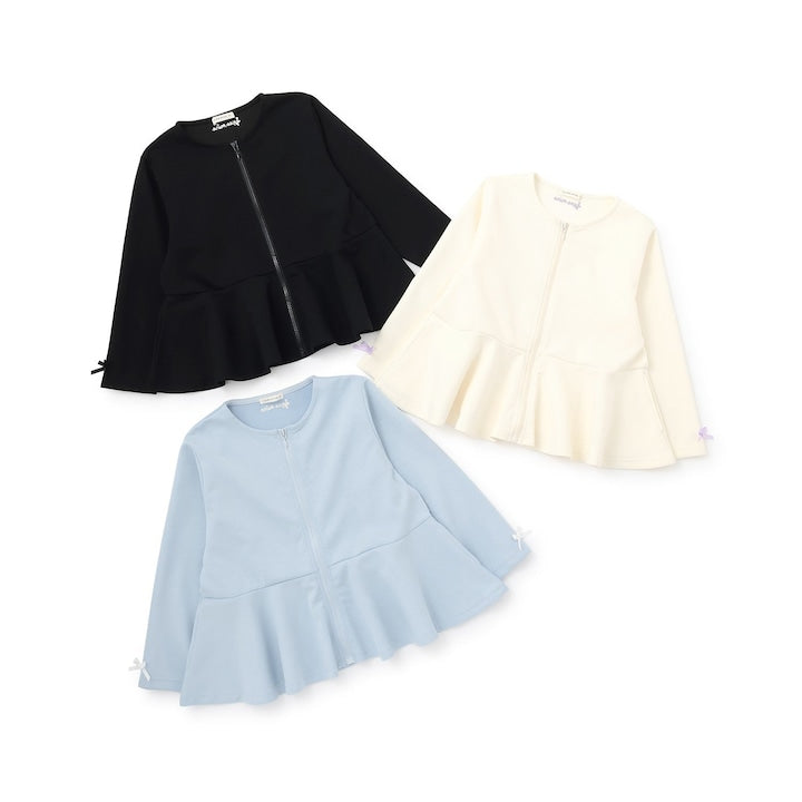 日本童裝 Ly# mine 裙邊圓領外套 100-150cm 女童款 夏季 OUTERWEAR