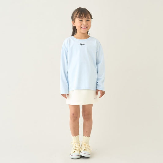 日本童裝 Ly# mine 繡字印花上衣兩件套裝 100-140cm 女童款 夏季 TOPS