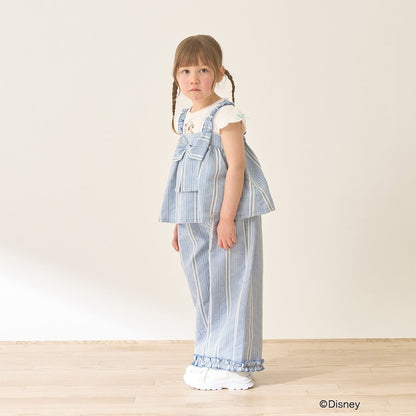 Japanese children's clothing Ly# mine tank top and shorts set 100-150cm girls summer TOPS PANTS 