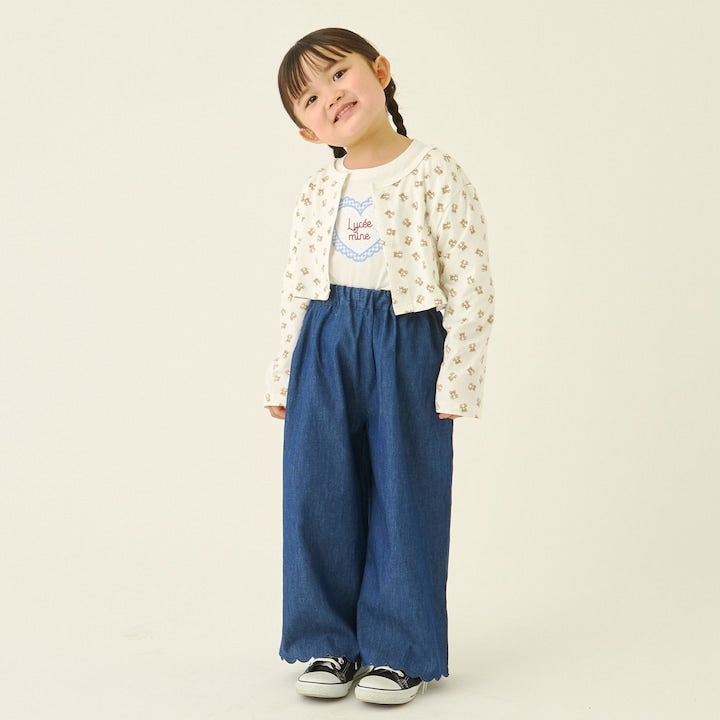 Japanese children's clothing Ly# mine tank top and shorts set 100-150cm girls summer TOPS PANTS 