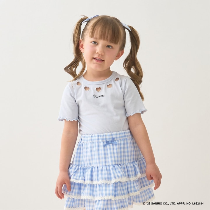 Japanese children's clothing Ly# mine tank top and shorts set 100-150cm girls summer TOPS PANTS 