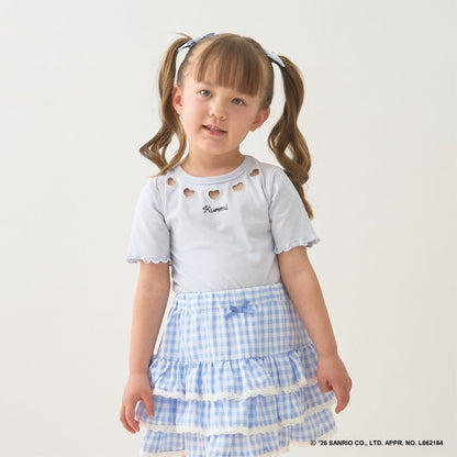 Japanese children's clothing Ly# mine tank top and shorts set 100-150cm girls summer TOPS PANTS 