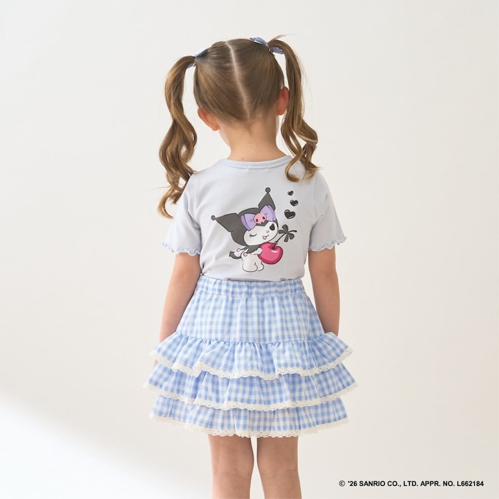 Japanese children's clothing Ly# mine tank top and shorts set 100-150cm girls summer TOPS PANTS 