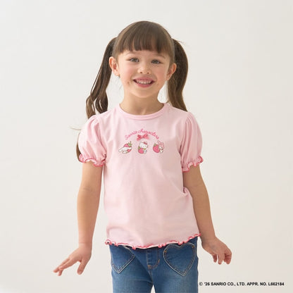Japanese children's clothing Ly# mine tank top and shorts set 100-150cm girls summer TOPS PANTS 