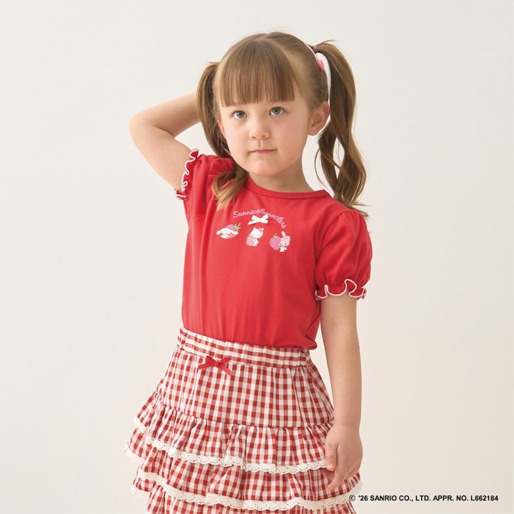 Japanese children's clothing Ly# mine tank top and shorts set 100-150cm girls summer TOPS PANTS 