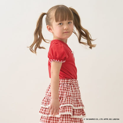 Japanese children's clothing Ly# mine tank top and shorts set 100-150cm girls summer TOPS PANTS 