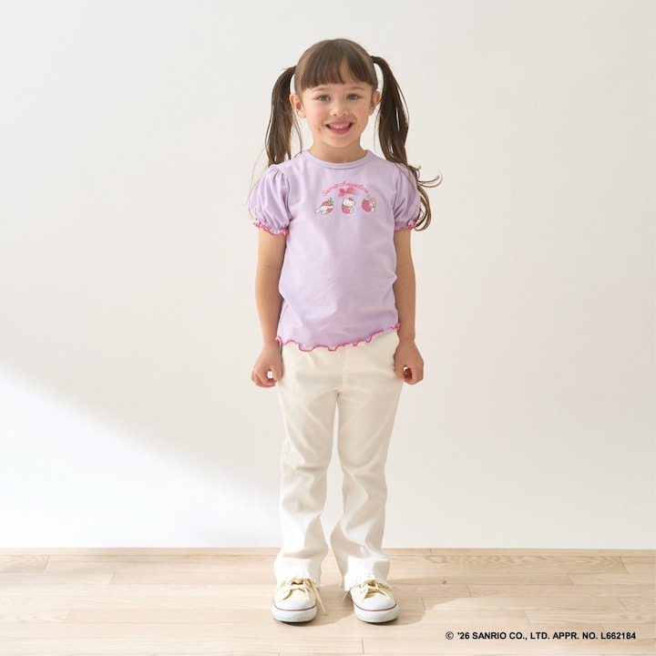 Japanese children's clothing Ly# mine tank top and shorts set 100-150cm girls summer TOPS PANTS 