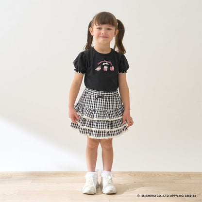 Japanese children's clothing Ly# mine tank top and shorts set 100-150cm girls summer TOPS PANTS 