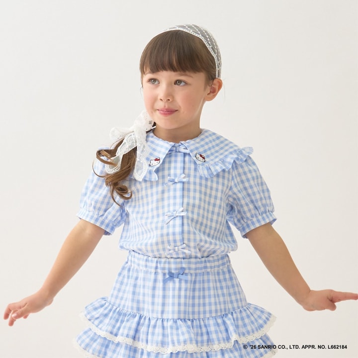 Japanese children's clothing Ly# mine tank top and shorts set 100-150cm girls summer TOPS PANTS 