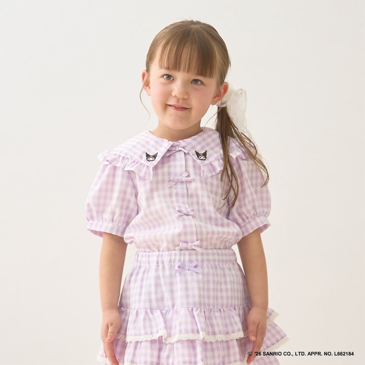 Japanese children's clothing Ly# mine tank top and shorts set 100-150cm girls summer TOPS PANTS 