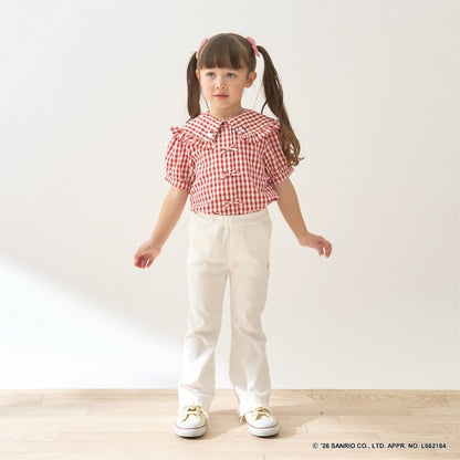 Japanese children's clothing Ly# mine tank top and shorts set 100-150cm girls summer TOPS PANTS 