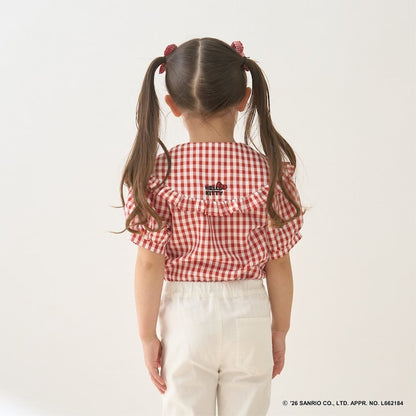 Japanese children's clothing Ly# mine tank top and shorts set 100-150cm girls summer TOPS PANTS 