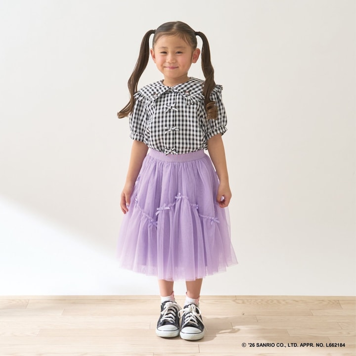 Japanese children's clothing Ly# mine tank top and shorts set 100-150cm girls summer TOPS PANTS 