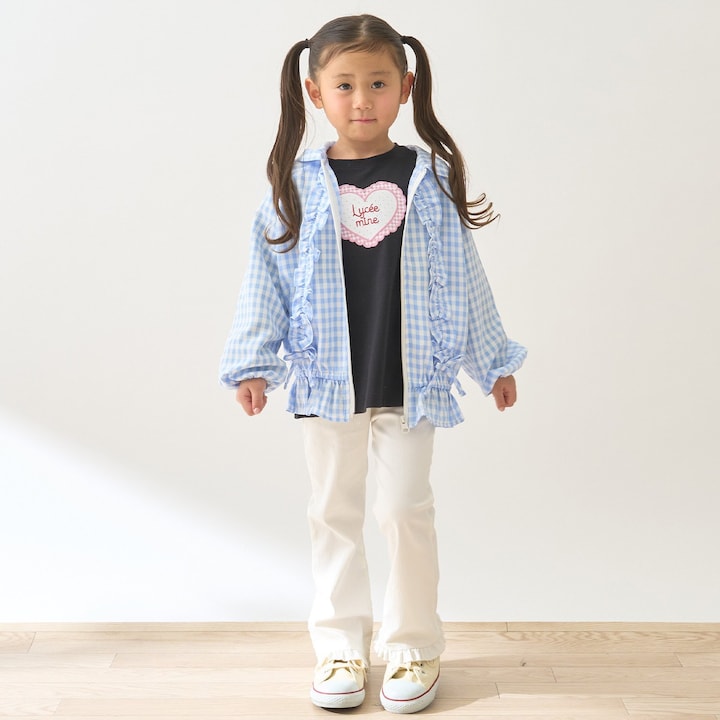 Japanese children's clothing Ly# mine tank top and shorts set 100-150cm girls summer TOPS PANTS 